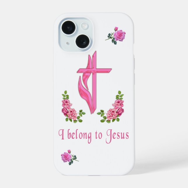 Jesus iPhone 15 Case (Back)