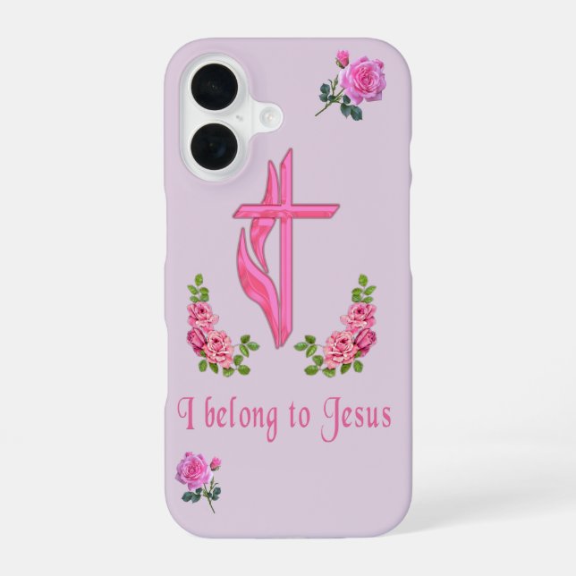 Jesus iPhone 16 Case (Back)