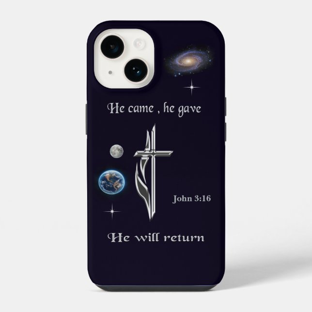 Jesus iPhone Case (Back)
