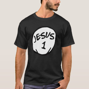 Jesus Is A Thing Retro Parody Mash Up Cool Religi T-Shirt