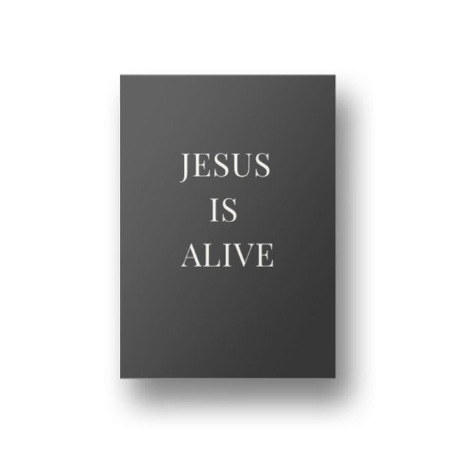 Jesus Is Alive Christian Wall Art Poster  (Creator Uploaded)