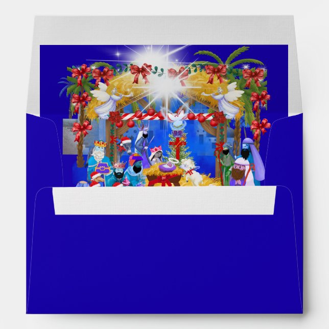 Jesus Is Born Matching Envelopes (Back (Bottom))