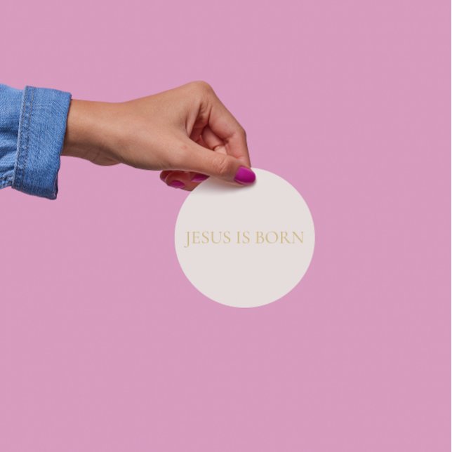 Jesus Is Born Sticker #2 (Creator Uploaded)