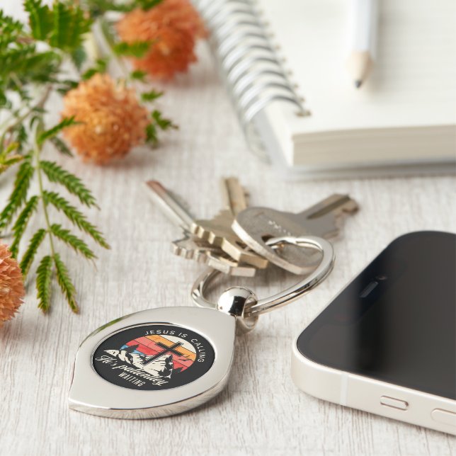 Jesus is calling key ring (Side)