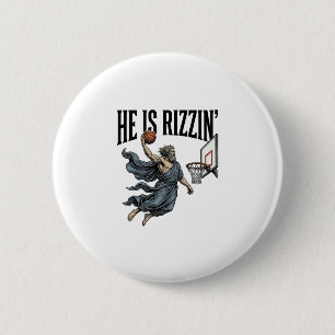 Jesus Is Calling Phone Screen Christian Vector Des 6 Cm Round Badge