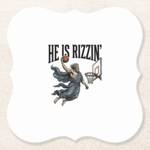 Jesus Is Calling Phone Screen Christian Vector Des Paper Coaster