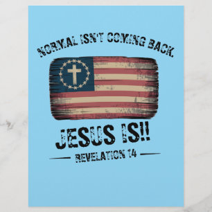 Jesus Is Coming Back Flyer