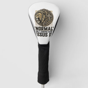Jesus Is Coming Back Lion Cross Christian Shirt Golf Head Cover
