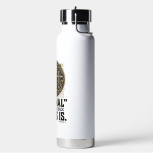 Jesus Is Coming Back Lion Cross Christian Shirt Water Bottle