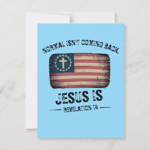 Jesus Is Coming Back Postcard