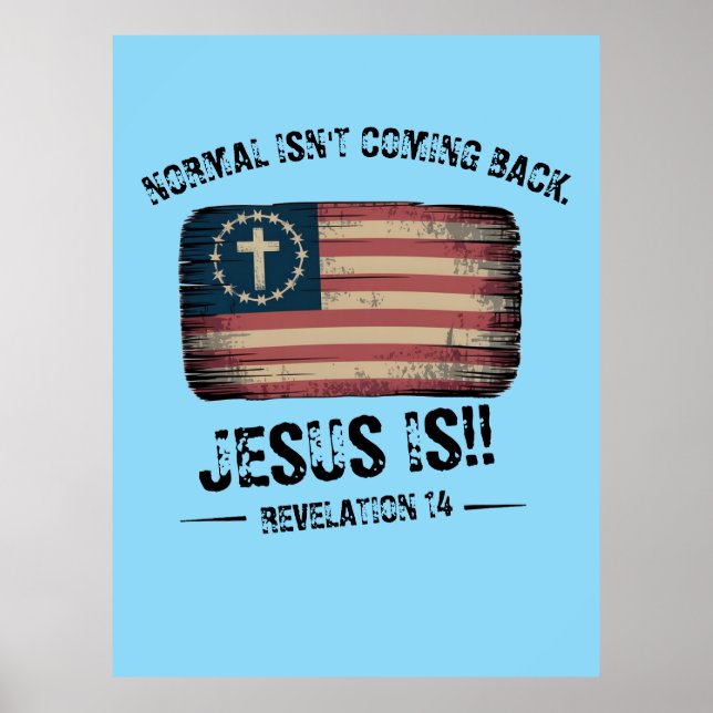 Jesus Is Coming Back Poster (Front)