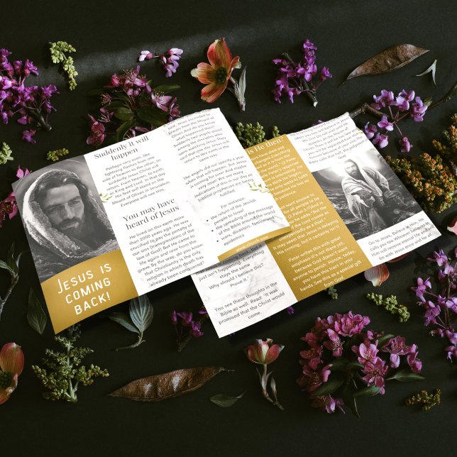 Jesus is coming back Trifold Gospel tract (Creator Uploaded)