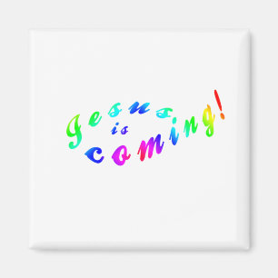 Jesus is Coming Magnet