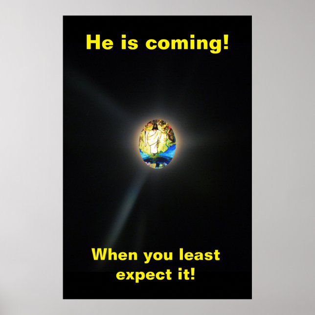 JESUS IS COMING POSTER (Front)