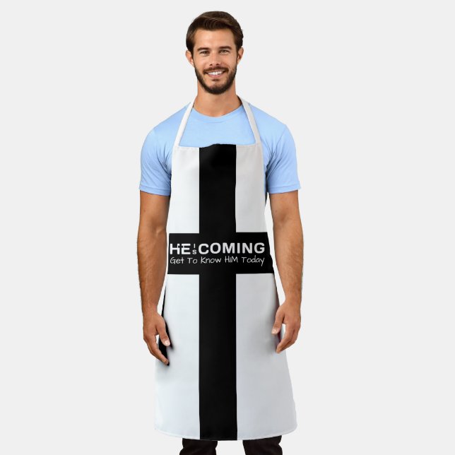 Jesus Is Coming Soon Apron (Worn)