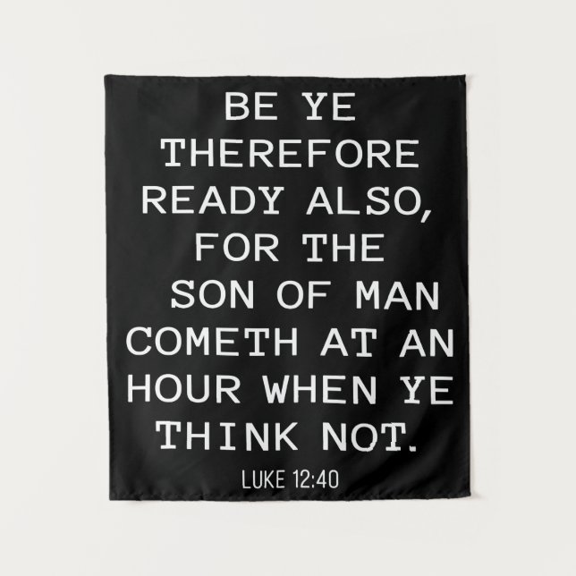 Jesus is Coming Soon - Revelation 17:14 Christian  Tapestry (Front)