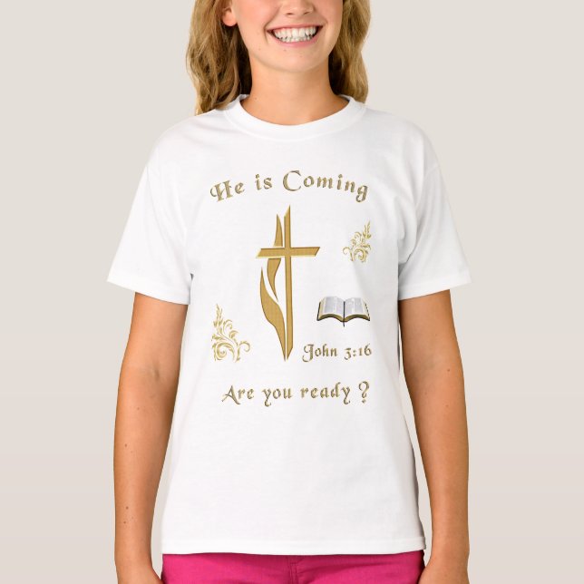 Jesus is coming T-Shirt (Front)
