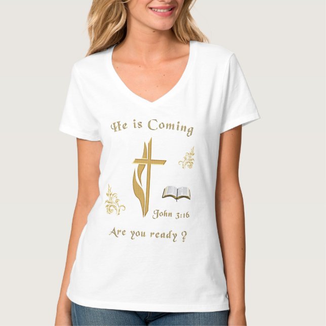 Jesus is coming T-Shirt (Front)