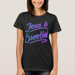 Jesus Is Essential Shirt, 90s Style Womens Jesus T T-Shirt