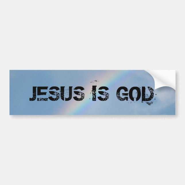Jesus is God Bumper Sticker (Front)