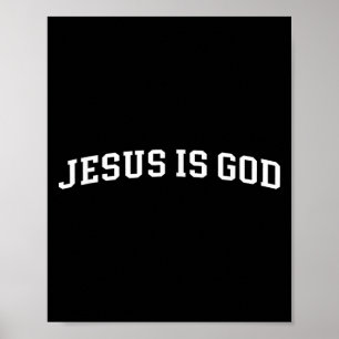 Jesus Is God Poster