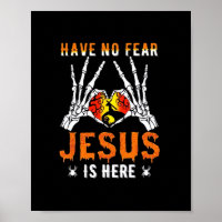 Jesus Is Heart Skeleton Hand Minimal Design