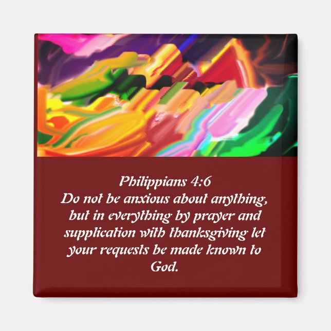 Jesus is here magnet (Front)