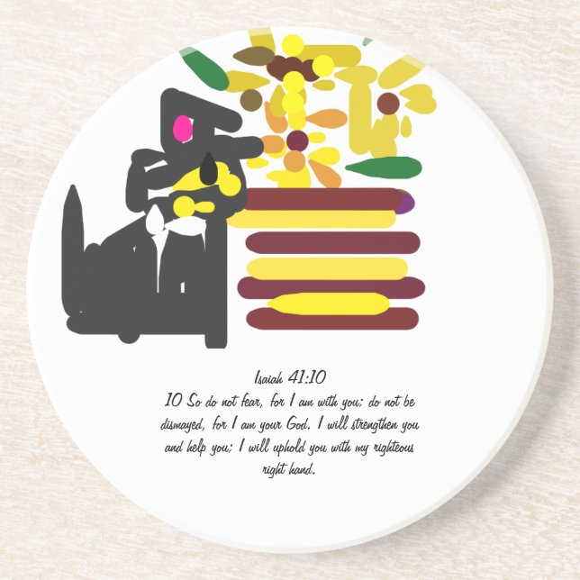 Jesus is hope coaster (Front)