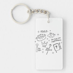 Jesus Is… Key Ring