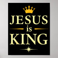 Jesus Is King _ Christian Faith Design 