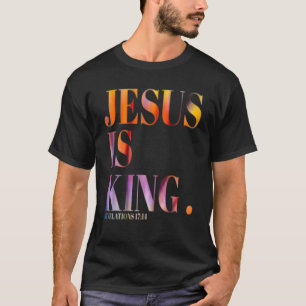 Jesus Is King Christian Faith Vintage T-Shirt
