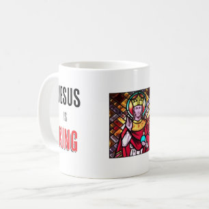 Jesus is King Coffee Mug