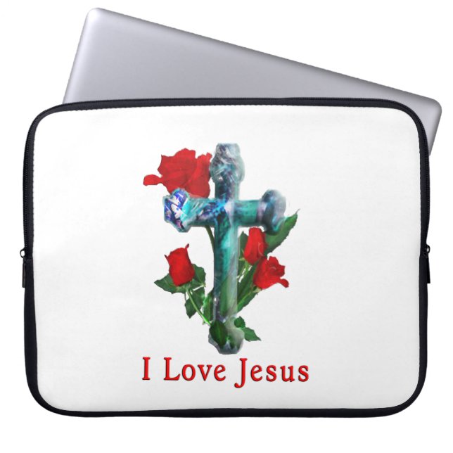 Jesus is King of Kings Laptop Sleeve (Front)