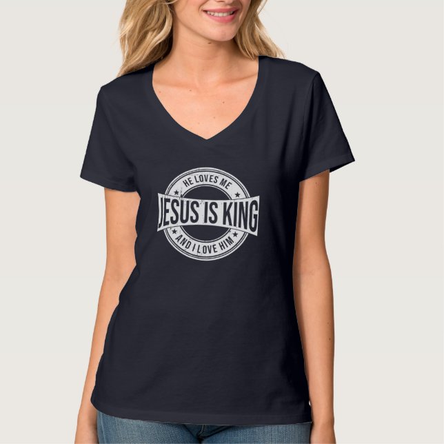 Jesus is King T-Shirt (Front)