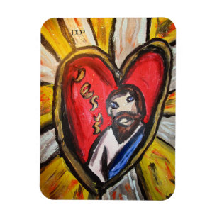 jesus is light shine magnet