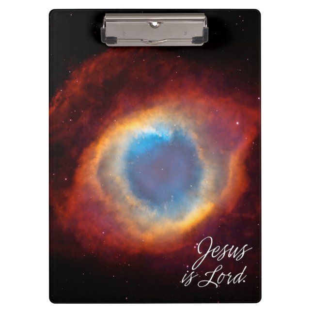 Jesus is Lord 11 Helix Nebula Clipboard Options (Front)