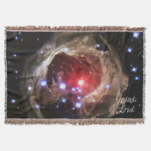Jesus is Lord 7 Light Echo Throw Blanket