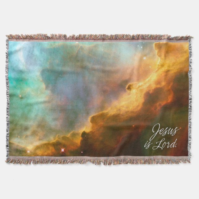 Jesus is Lord 9 Throw Blanket (Front)