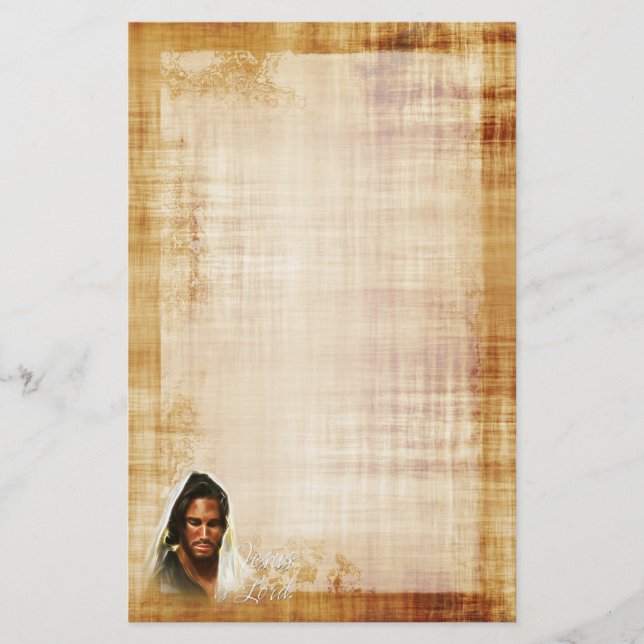 Jesus is Lord A1 Stationery (Front)