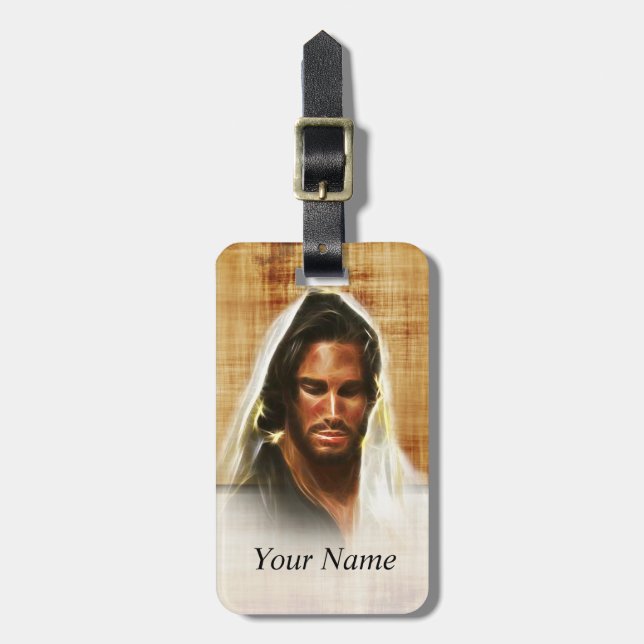 Jesus is Lord A2 Luggage Tag (Front Vertical)