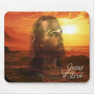 Jesus is Lord A4 Mousepad