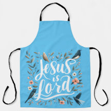 Jesus is Lord Blue Bird Floral Design 