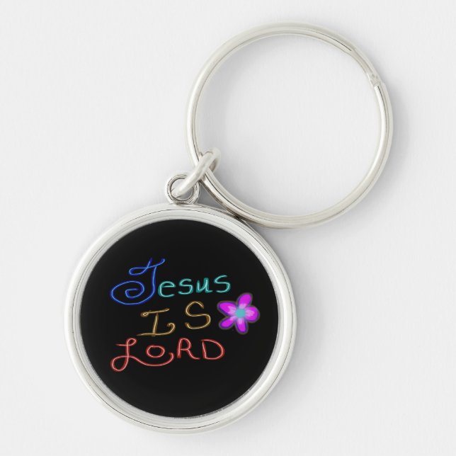 Jesus is LORD Christian  Key Ring (Front)