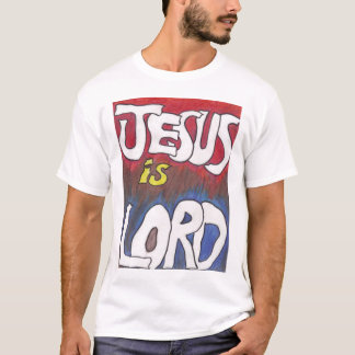 Jesus Is Lord Christian T-Shirt by Mandee