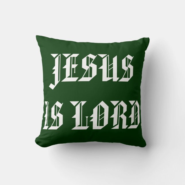 JESUS IS LORD CUSHION (Front)