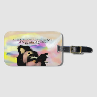 jesus is lord luggage tag