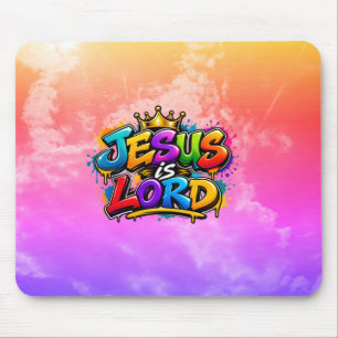 Jesus is Lord Mouse Pad
