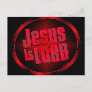 Jesus is Lord Postcard