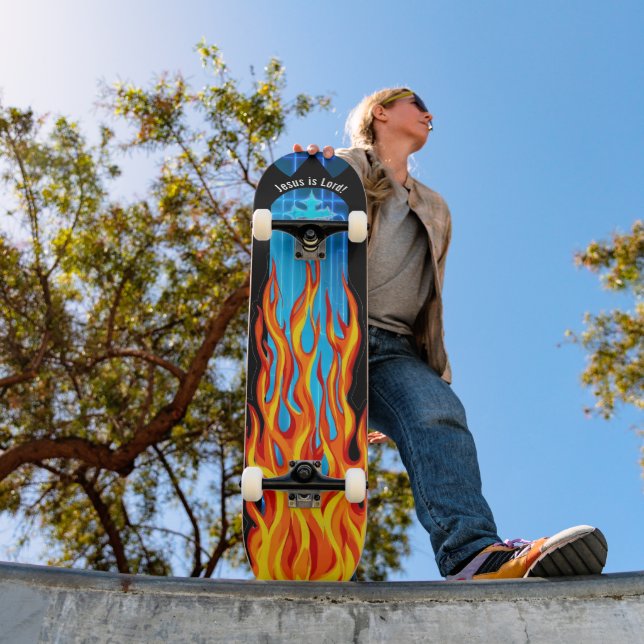 Jesus is Lord Skateboard (Outdoor 1)