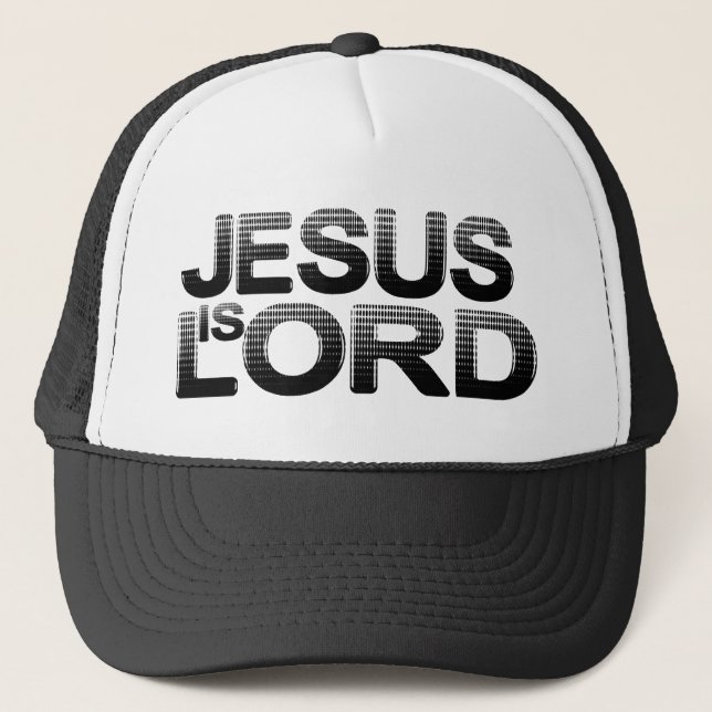 Jesus is Lord Trucker Hat (Front)
